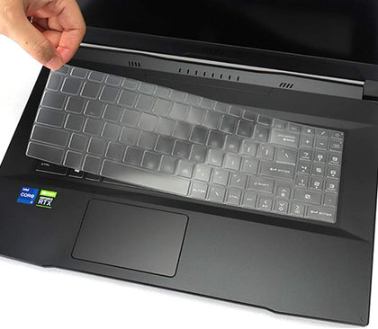 TPU Keyboard Skin Cover for Msi Cyborg 15 A13V A12U Bravo 15 Modern 15 15.6 inch 2021-2024 Gaming Laptop