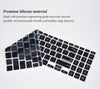 Silicon Keyboard Skin Cover for ASUS Vivobook Go 15 OLED E1504F E1504G 2023 (Black)