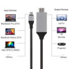 Type C (Thunderbolt 3) to HDTV 4K Cable, USB C to HDMI Cable 6FT