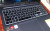 Silicon Keyboard Skin Cover for ASUS Vivobook Go 15 OLED E1504F E1504G 2023 (Black)