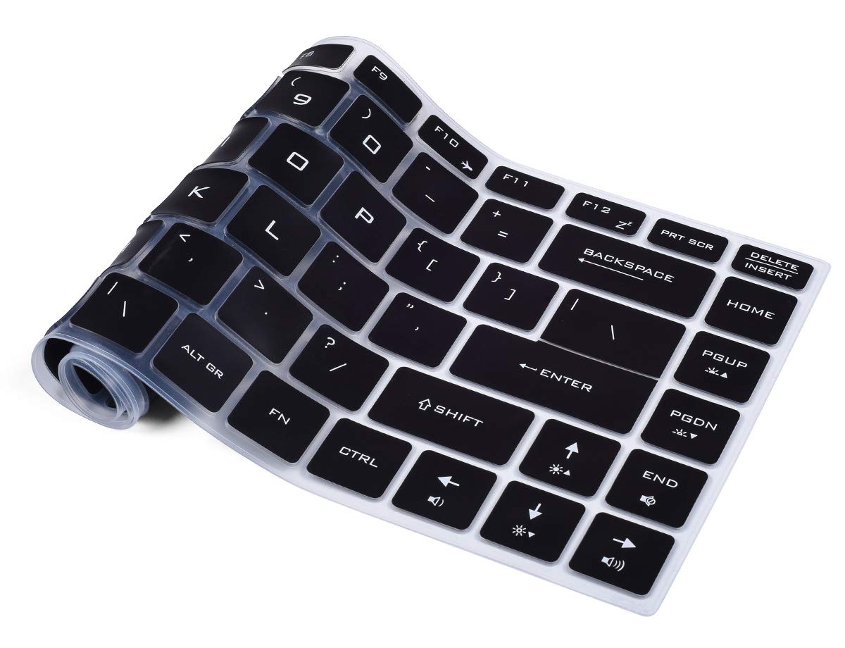 Silicone Keyboard Skin Cover for MSI Stealth Gs65 inch Laptop