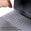 Silicone Keyboard Skin Cover for  Dell Inspiron 14 inch 5410 5415 5418 5435 7000 7415 Laptop 2021-2024 (Transparent)