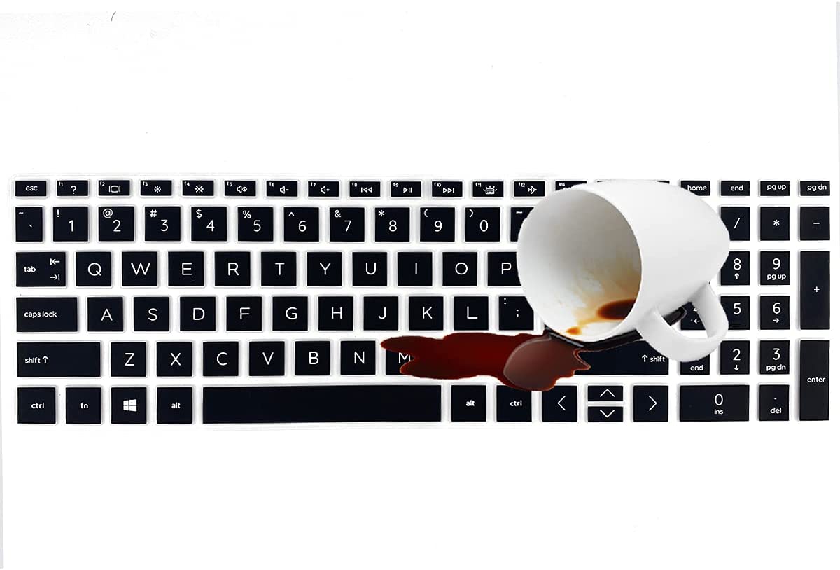 Silicone Keyboard Skin Cover for HP Pavilion 15.6