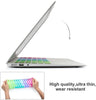 Silicone Keyboard Skin Cover for MacBook Pro 13/15 Inch (with/Without Retina Display, 2015 or Older Version),Older MacBook Air 13 Inch (Rainbow) - iFyx