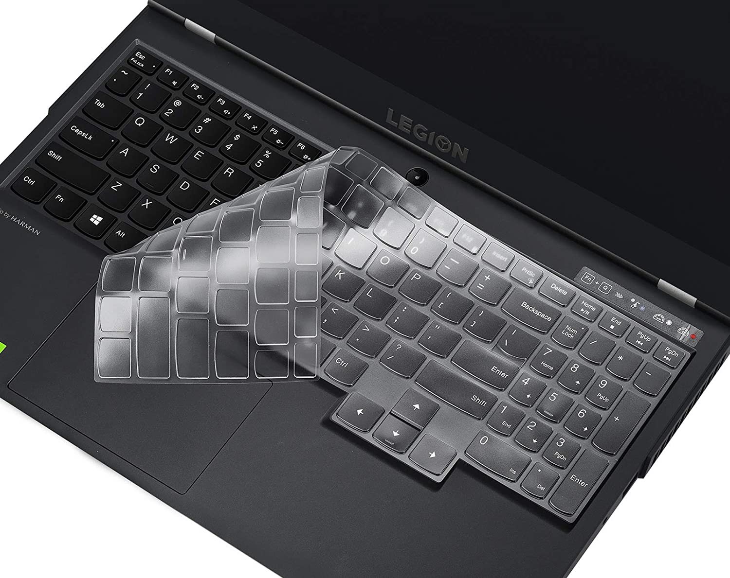 Tpu Keyboard Skin Cover for Lenovo Legion 15.6 inch 5i 7i 5 5p 5pi 17.3inch 5i 5 17 2020 Laptop (Clear)