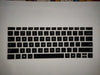 Silicone Keyboard Skin Cover for Microsoft Surface Pro 6 2018 Pro 7 2020 (Black) - iFyx