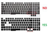 Silicone Keyboard Skin Cover for Asus TUF A15 FA506 A17 706 Laptop 2020 (Black) - iFyx