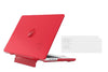 Anti-Fingerprint Case Cover for Macbook Air 13 inch M2 A2681 Touch ID 2022 - 2023 (Red)