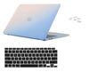 Matte Case Cover for Macbook Air 13 inch M1 A2337 / A2179 Touch ID 2020 (BabyPink / Blue)