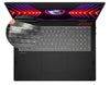 TPU Keyboard Skin Cover for MSI Raider 18 HX, Titan 18 HX, Vector A18 HX & Stealth 18 Gaming Laptop (18 Inch) (Clear)