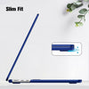 Matte Case Cover for Macbook Air 13 inch M2 A2681 Touch ID 2022 - 2023 (Navyblue)