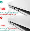 Glossy Case Cover for Macbook Air 13 inch M2 A2681 Touch ID 2022 - 2023 (Clear)
