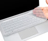 Silicone Keyboard Skin Cover for Hp Laptop 14s 14s-fq1092AU 14s-dq2649TU 2023-2024 Laptop (Transparent)
