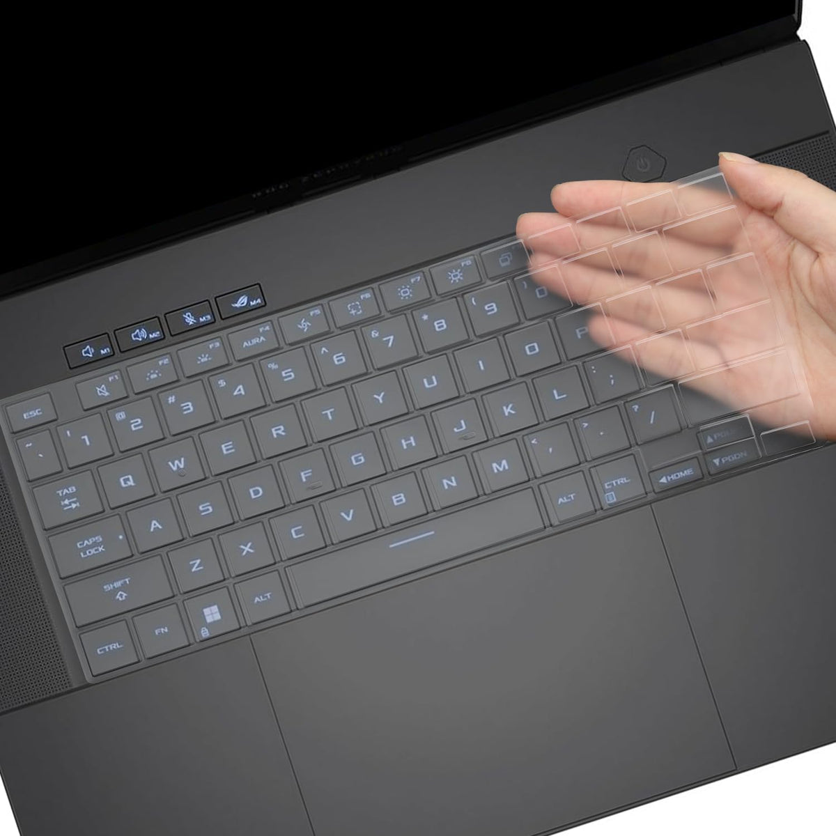 Silicone Keyboard Skin Cover for ASUS ROG Zephyrus G14 GA403 G16 GA605 ...