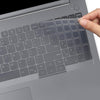 Silicone Keyboard Skin Cover for Lenovo ThinkBook 16 G6 G7 G8 & ThinkBook 16p G4 G5 G6 16 Inch Laptop Keyboard Skin Protector 2024-2025 (Transparent)