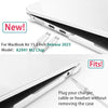 Crystal Case Cover for MacBook Air 15 inch Case Cover 2023 Release A2941 M2 Chip 15.3