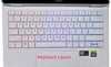 Silicone Keyboard Skin Cover for HP OMEN Transcend 14 14-fb / 14t-fb Series (14-fb0007TX, 14-fb0089TX, 14-fb0096TX, 14-fb0013DX, 14-fb0008CA) (Black)