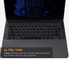 Silicone Keyboard Skin Cover for Lenovo Yoga Slim 7/7i/7x 14.5, Yoga Slim Pro 7/9i, Yoga Pro 7 & Pro 9/9i 14.5 (Gen 8) (Black)