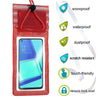 Mobile Phone PVC Waterproof Sealed Rain Protection Pouch Cover for 7 inches (Pack of 1)