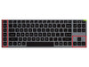 Silicone Keyboard Skin Cover for HP OMEN 17.3 Inch O17 17-ck1023TX 17-cm2027TX 17-ck1022TX 17-ck1020nr (Black)