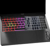 Silicone Keyboard Skin Cover for HP OMEN Transcend 14 14-fb / 14t-fb Series (14-fb0007TX, 14-fb0089TX, 14-fb0096TX, 14-fb0013DX, 14-fb0008CA) (Black)