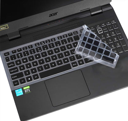 Silicone Keyboard Skin Cover for Acer Predator Helios Neo 16 PHN16-72 16 inch Gaming Laptop 2024-2025 (Black)