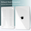 Crystal Case Cover for MacBook Air 15 inch Case Cover 2023 Release A2941 M2 Chip 15.3