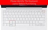 Silicone Keyboard Skin Cover for Samsung Galaxy Book 3 Pro, Galaxy Book 2 Pro & Book Pro 360 13.3