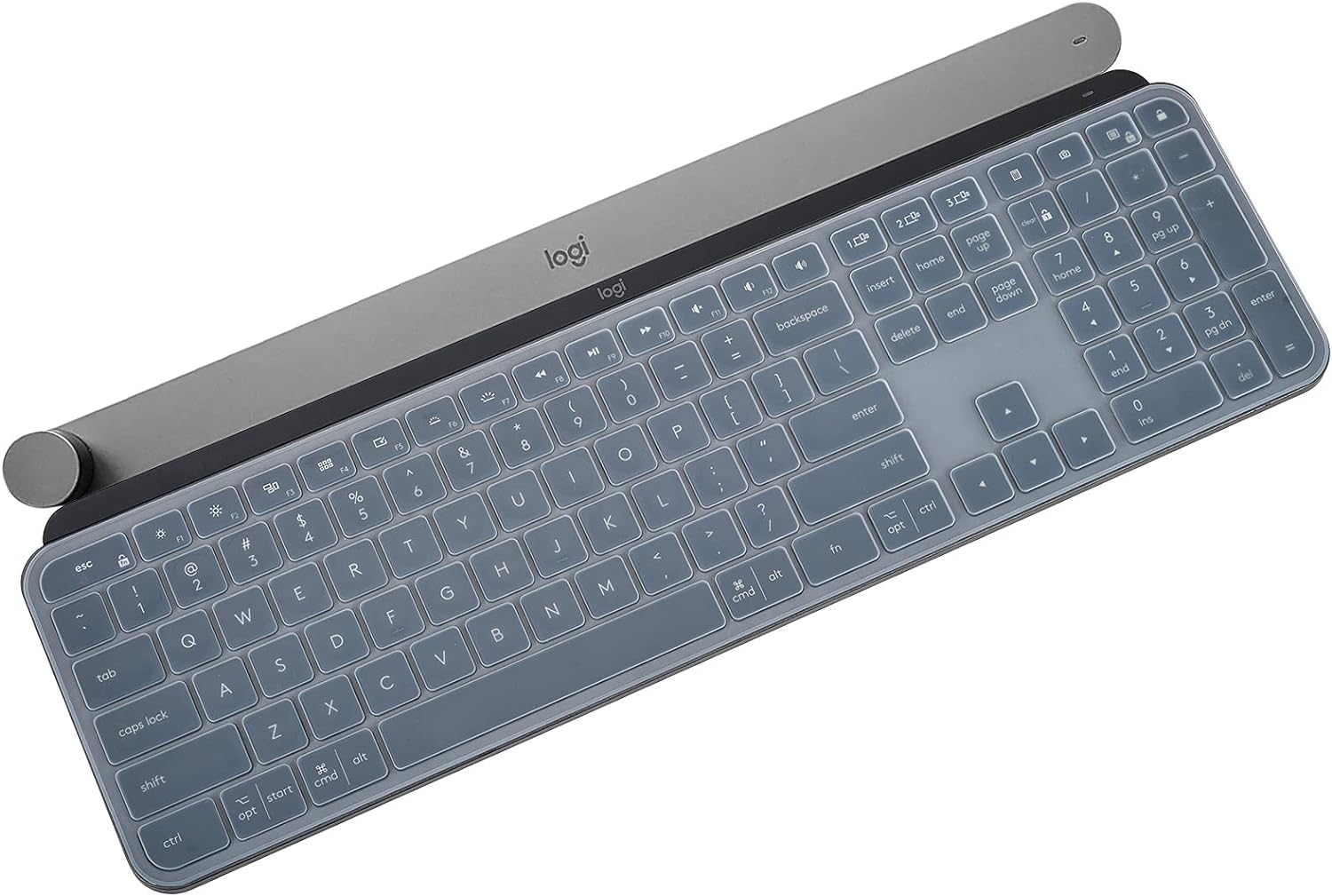 Logitech Computer Keyboard Cover Silicone Keyboard Skin Cover for Logitech MX Keys/Logitech Craft Advan ...