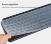 Silicone Keyboard Skin Cover for Logitech MX Keys/Logitech Craft Advanced Wireless Keyboard (transparent)