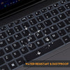 Silicone Keyboard Skin Cover for Lenovo Yoga Slim 7/7i/7x 14.5, Yoga Slim Pro 7/9i, Yoga Pro 7 & Pro 9/9i 14.5 (Gen 8) (Black)