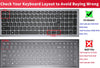 Silicone Keyboard Skin Cover for Dell Latitude 5520 5521 5530 5531 5540 3540 15.6