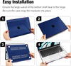 Matte Case Cover for Macbook Air 13 inch M2 A2681 Touch ID 2022 - 2023 (Navyblue)