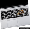 Silicone Keyboard Skin Cover for Lenovo Ideapad Slim 3/3i Gen10 and Ideapad Slim 5/5i Gen10 15 inch and 16 inch Laptops 2025 (Black)
