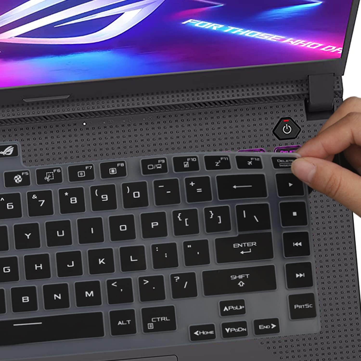 Keyboard Cover for ASUS ROG Strix G15 Gaming Laptop G513QR G513QR-ES96 Keyboard Cover for ASUS ROG Strix G15 Gaming Laptop G513QR G513QR-ES96