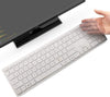 Silicone Keyboard Skin Cover for HP Pavilion 27-inch All in One PC xa0050/xa0080/xa0014/0370Nd/0010Na/0076Hk (Transparent)