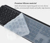 Silicone Keyboard Skin Cover for Logitech MX Keys/Logitech Craft Advanced Wireless Keyboard (transparent)