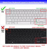Silicone Keyboard Skin Cover for ASUS Zenbook S14 OLED UX5406 14 Inch & Zenbook S16 UM5606 16 Inch AI Copilot PC (Transparent)