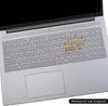 Silicone Keyboard Skin Cover for Lenovo Ideapad Slim 3/3i Gen10 and Ideapad Slim 5/5i Gen10 15 inch and 16 inch Laptops 2025 (Transparent)