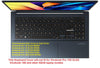 Silicon Keyboard Skin Cover for ASUS 16X M1603 Pro 16X OLED N7600 K6602 Laptop 2022-2023 (Black)