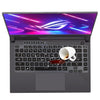 Silicone Keyboard Skin Cover for Asus ROG Strix G15 G513 2021 15.6 inch Laptop (Black)