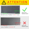 Silicone Keyboard Skin Cover for Lenovo ThinkBook 14 G6 G6+ G7 G8 14
