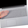 Silicone Keyboard Skin Cover for Lenovo Ideapad Slim 3/3i Gen10 and Ideapad Slim 5/5i Gen10 15 inch and 16 inch Laptops 2025 (Transparent)