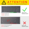 Silicone Keyboard Skin Cover for Lenovo ThinkBook 16 G6 G7 G8 & ThinkBook 16p G4 G5 G6 16 Inch Laptop Keyboard Skin Protector 2024-2025 (Transparent)