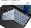 Silicone Keyboard Skin Cover for Dell Inspiron 14 Plus 7440 7445 7441 / Inspiron 14 5445 5440 5441 (Transparent)