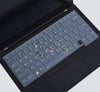 Silicone Keyboard Skin Cover for Lenovo ThinkPad X1 Carbon Gen 12 & 13, ThinkPad T14 T14s P14s L14 Gen 5 Series Laptop Keyboard Skin Protector 2024-2025 (Transparent)