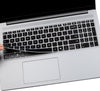 Silicone Keyboard Skin Cover for Lenovo Ideapad Slim 3/3i Gen10 and Ideapad Slim 5/5i Gen10 15 inch and 16 inch Laptops 2025 (Black)