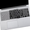 Silicone Keyboard Skin Cover for Lenovo Ideapad Slim 3/3i Gen10 and Ideapad Slim 5/5i Gen10 15 inch and 16 inch Laptops 2025 (Black)