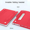 Anti-Fingerprint Case Cover for Macbook Air 13 inch M2 A2681 Touch ID 2022 - 2023 (Red)