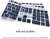 Silicone Keyboard Skin Cover for Logitech MK235 K375 K375S Keyboard (Black)